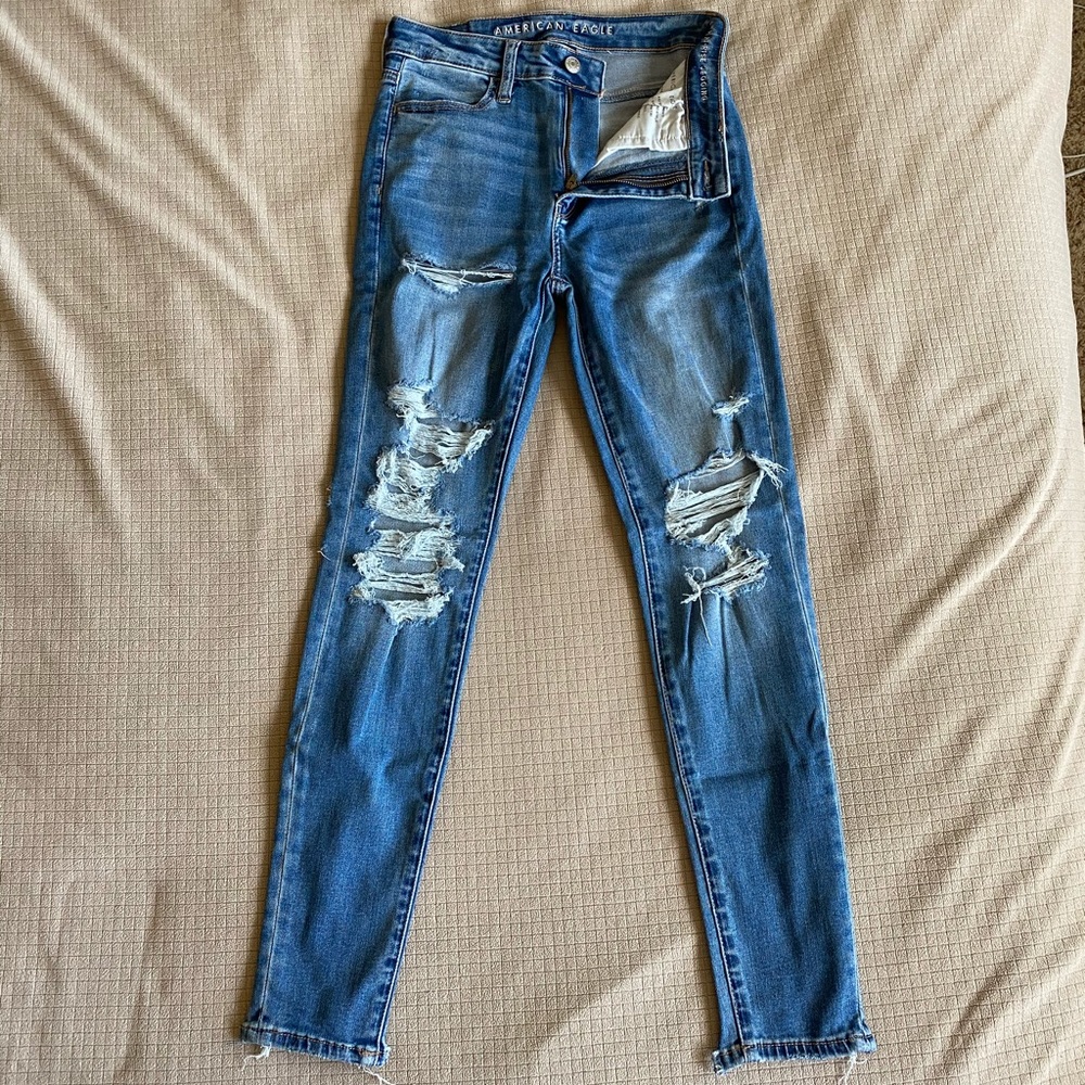 AE super hi rise jegging